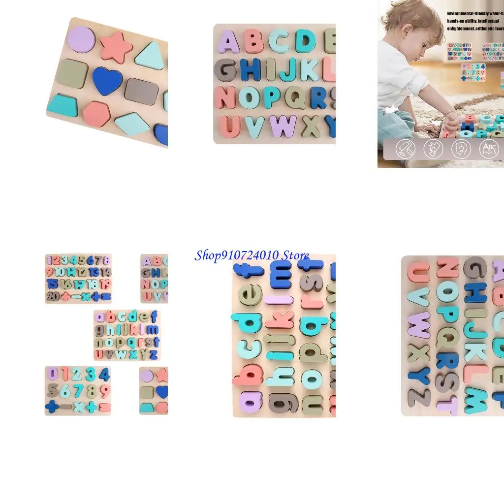 

77HD обучающая форма-головоломка, деревянная подходящая игровая настольная игрушка для детей дошкольного возраста, игрушка с и