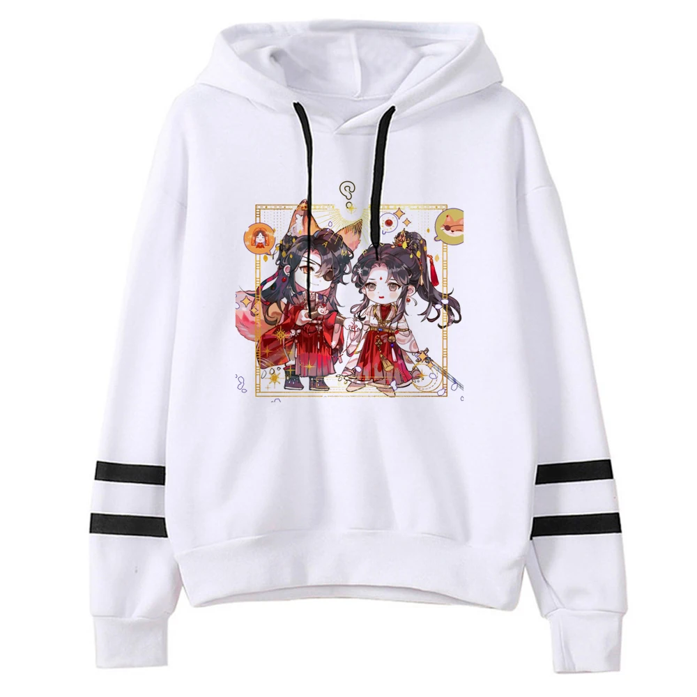 

Tgcf hoodies women Fleece aesthetic vintage Hood clothes female Winter pulls