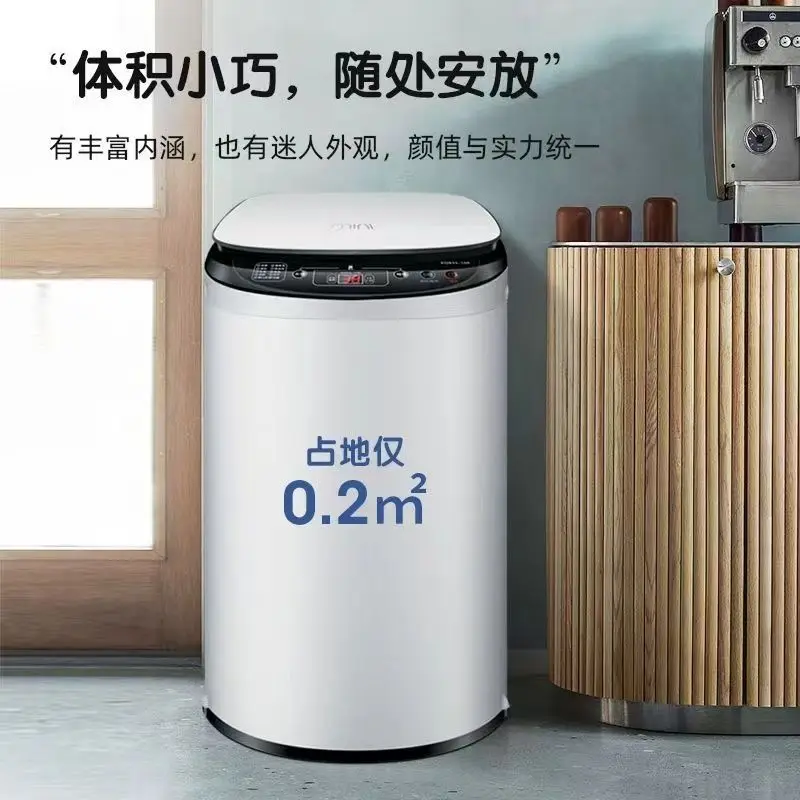 

Полностью автоматическая маленькая детская стиральная машина объемом 3,5 кг с функцией подогрева: мини-размер для дома/в общежития