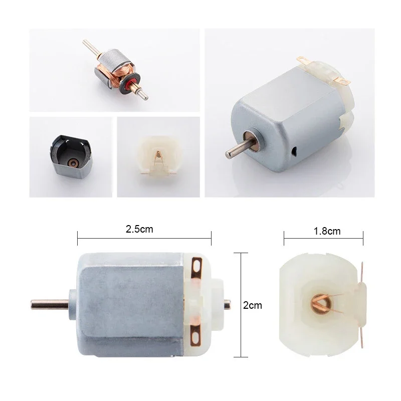 1PCS 3V 16400rpm Micromotor Up To Four Drive dc motor Small Motor Of 3V DC Motor for DIY Toys MINI