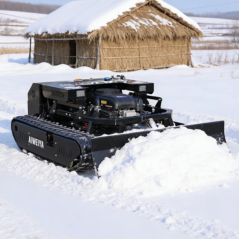 

Газонокосилка-робот на гусеничном ходу с бензиновым двигателем, самоходная, для сада, прочный стальной корпус, для стрижки травы и удаления сорняков на любой местности