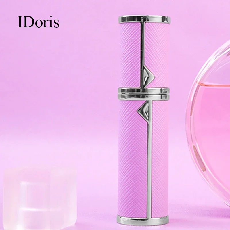 IDoris 5ml Portable Mini Travel Perfume Bottle Atomizer Refillable Empty Spray Bottle for Women Men Spray Scent Aftershave 4.8