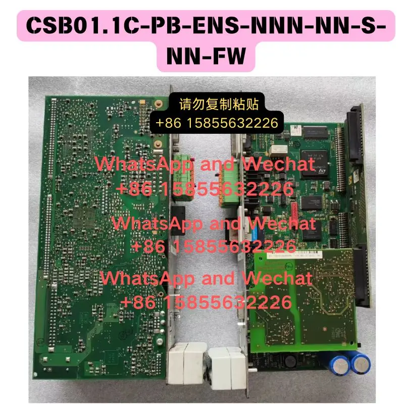 Used OEM disassembled parts CSB01.1C-PB-ENS-NNN-NN-S-NN-FW axis card Functional test OK