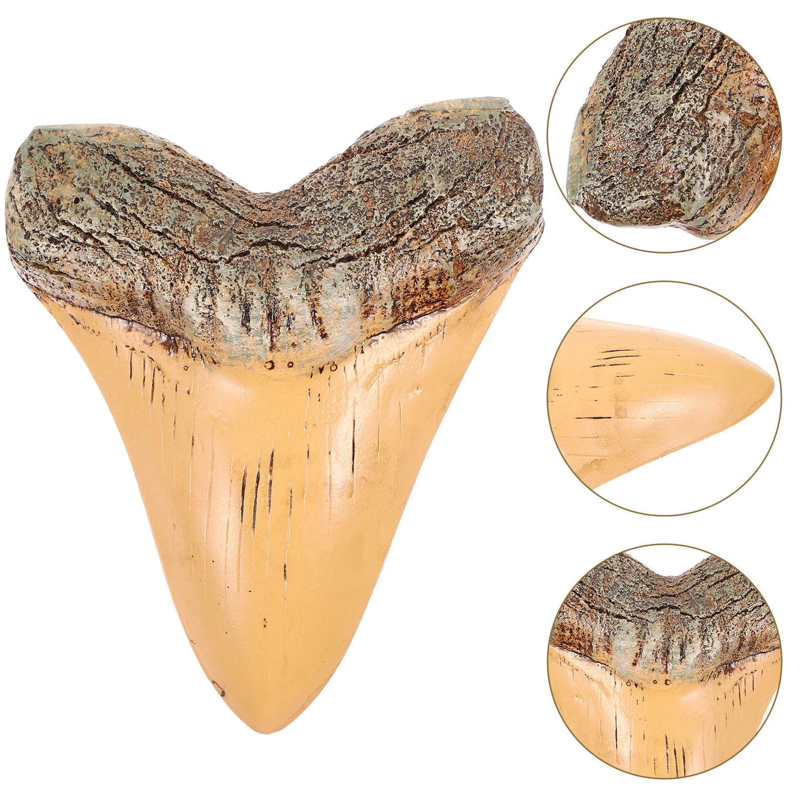 

Retro Resin Ornament Realistic Decoration Desktop Collection Educational Lightweight For Home Office Gift Stone