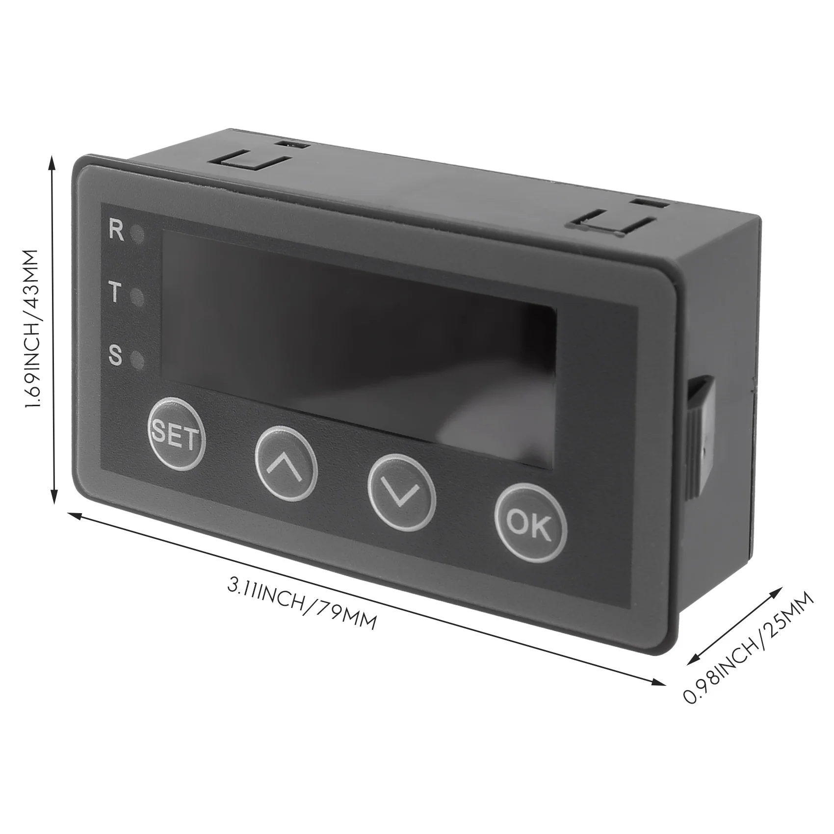 Display digitale misuratore 0-10V 0-20MA 2-10V 4-20MA Display analogico da tavolo Display digitale testa con versione RS485