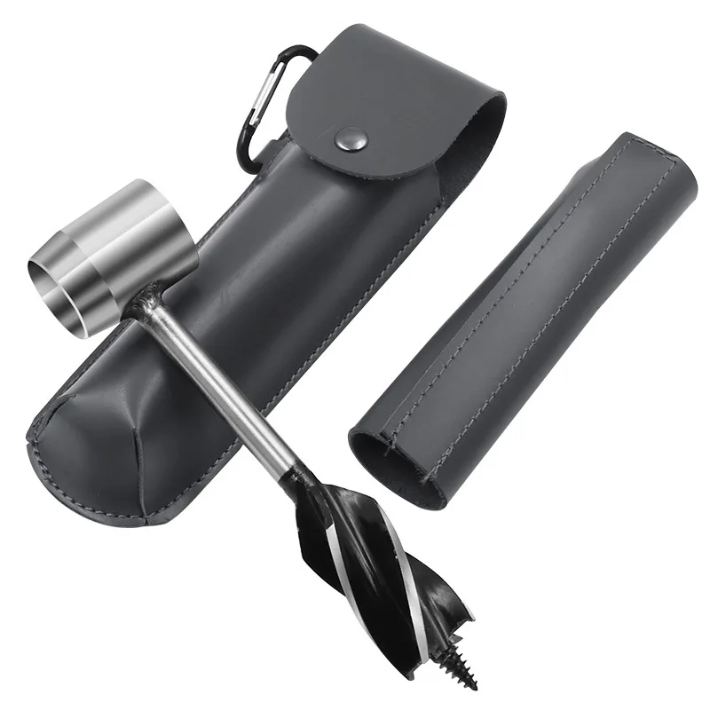 

Outdoor Survival Drill Bit Woodworking Hand Drill，Zhiluo Diamond，Drilling Wood And Firewood Splitting Tool Set