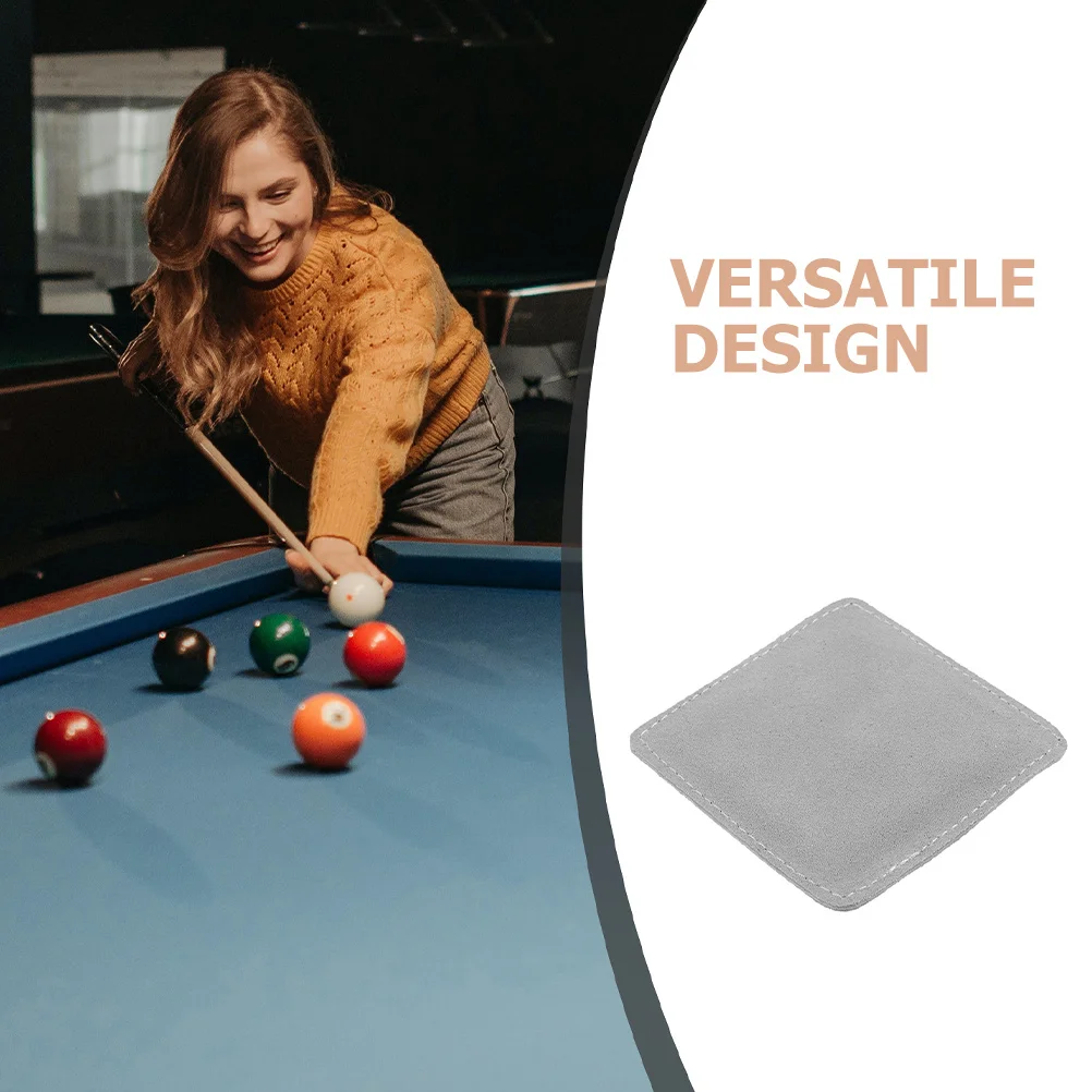 2 個ビリヤードキュー研磨布シャフトクリーナーお手入れ簡単、洗えるスヌーカークリーニングクロスプール用品