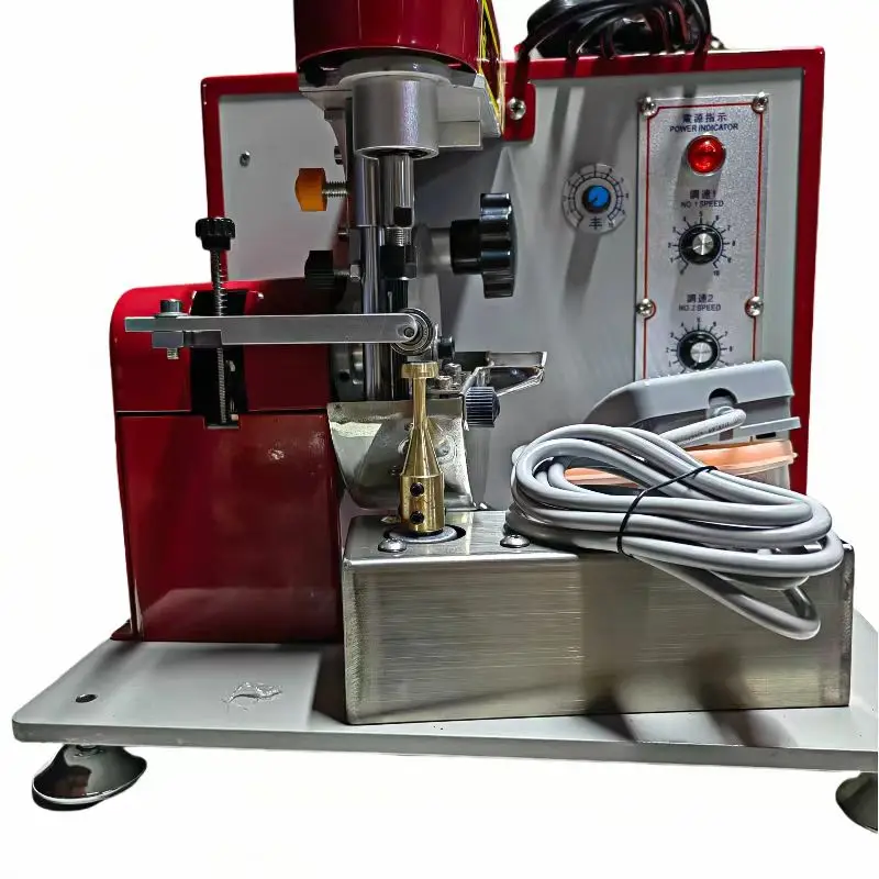 Small Pieces Leather Inking Dyeing Machine Coloring Oil Paint Machine For Leather Wallets Edge