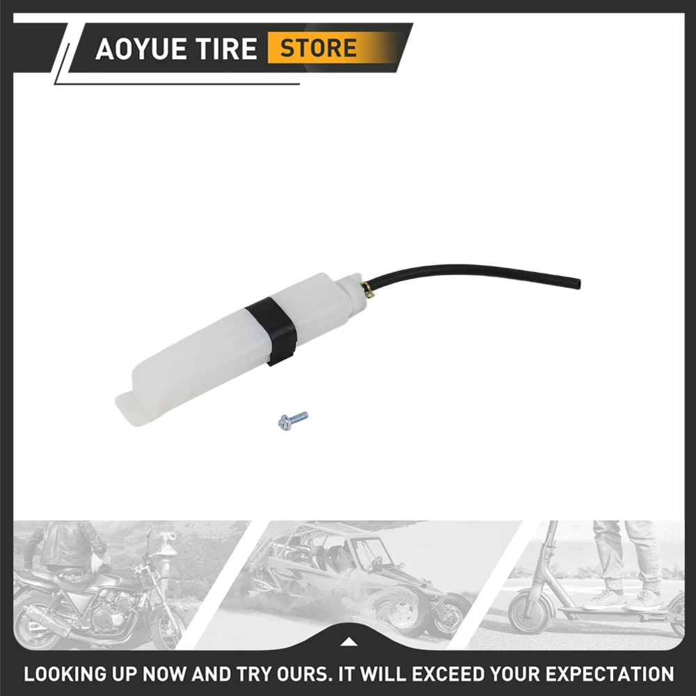 Tanque de água para motor de motocicleta, plástico, anticongelante, garrafa de transbordamento, chaleira para motocross, dirt pit bike