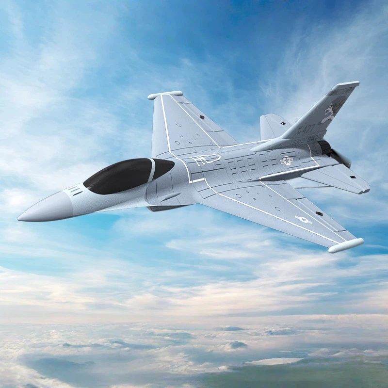 VolantexRC F 16 Remote Control Fighter Airplane Four Channel Stunt Aerobatic Foam With Self Stabilizing FligControl For Adults