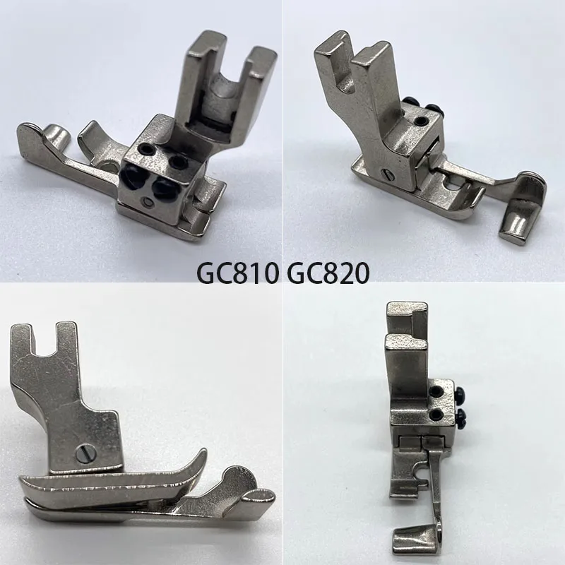 

Прижимная лапка 810 для соломенных шляп, прижимная лапка для подгибки края для швейных машин GC810 GC820 с высокой головкой, лапка для обработки кожи/соломенных шляп