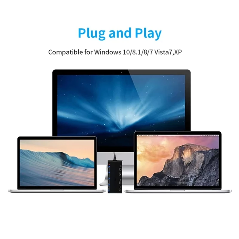 ملحقات الكمبيوتر المحمول USB 3.0 قارئ بطاقات متعدد الوظائف /XD/MS/SD/TF بطاقة 7 في 1. قارئ بطاقة USB-A23U