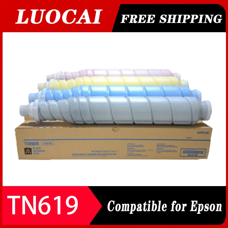 

TN619 For Bizhub TN 619 C1060 C1070 C2060 C2070 C3070 C3080 For Konica Minolta Toner Cartridge High Quality 1PCS