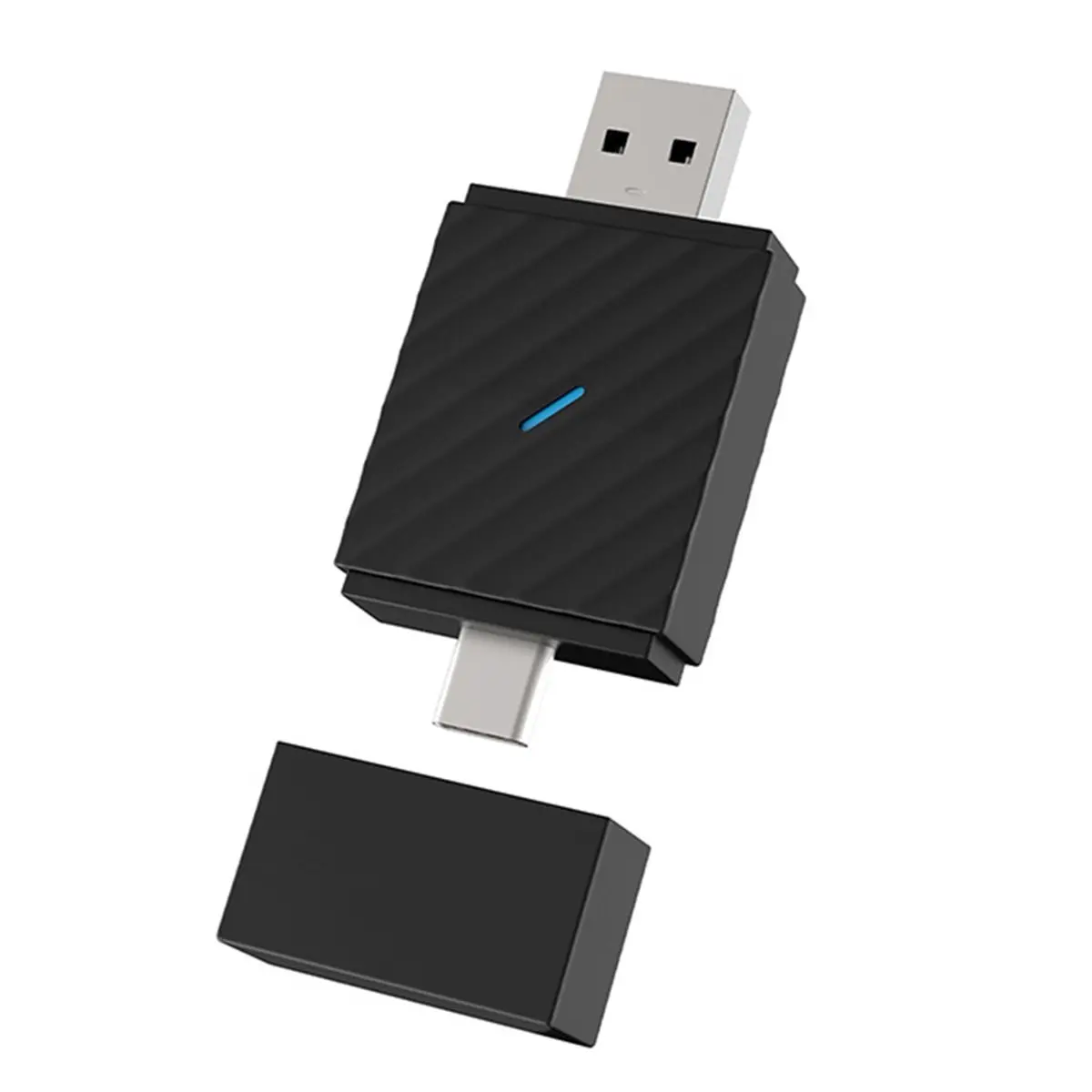 [VALUE PACK]Wireless CarPlay Adapter, Convert Wired to Wireless, Plug&Play USB A/Type C for Cars That Built-in Wired Car Play