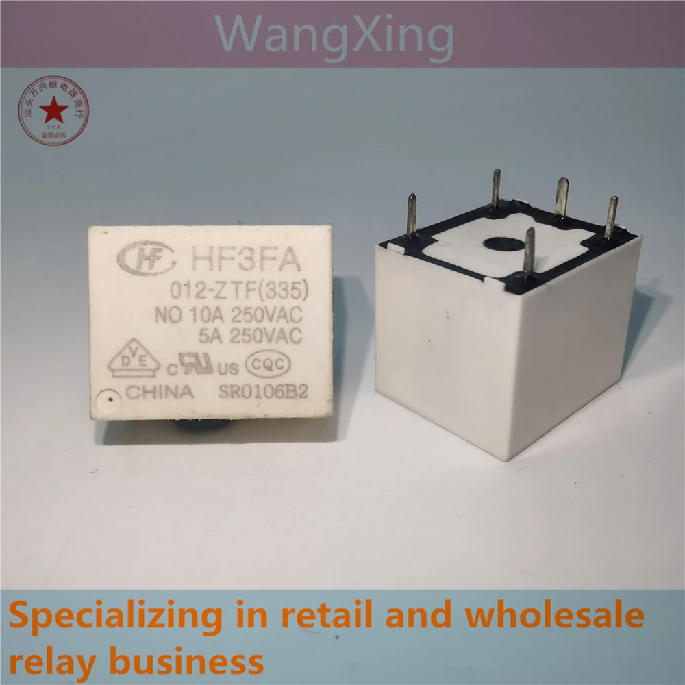 

HF3FA 005-ZTF(335) HF3FA 012-ZTF(335) Electromagnetic Power Relay 5 Pins