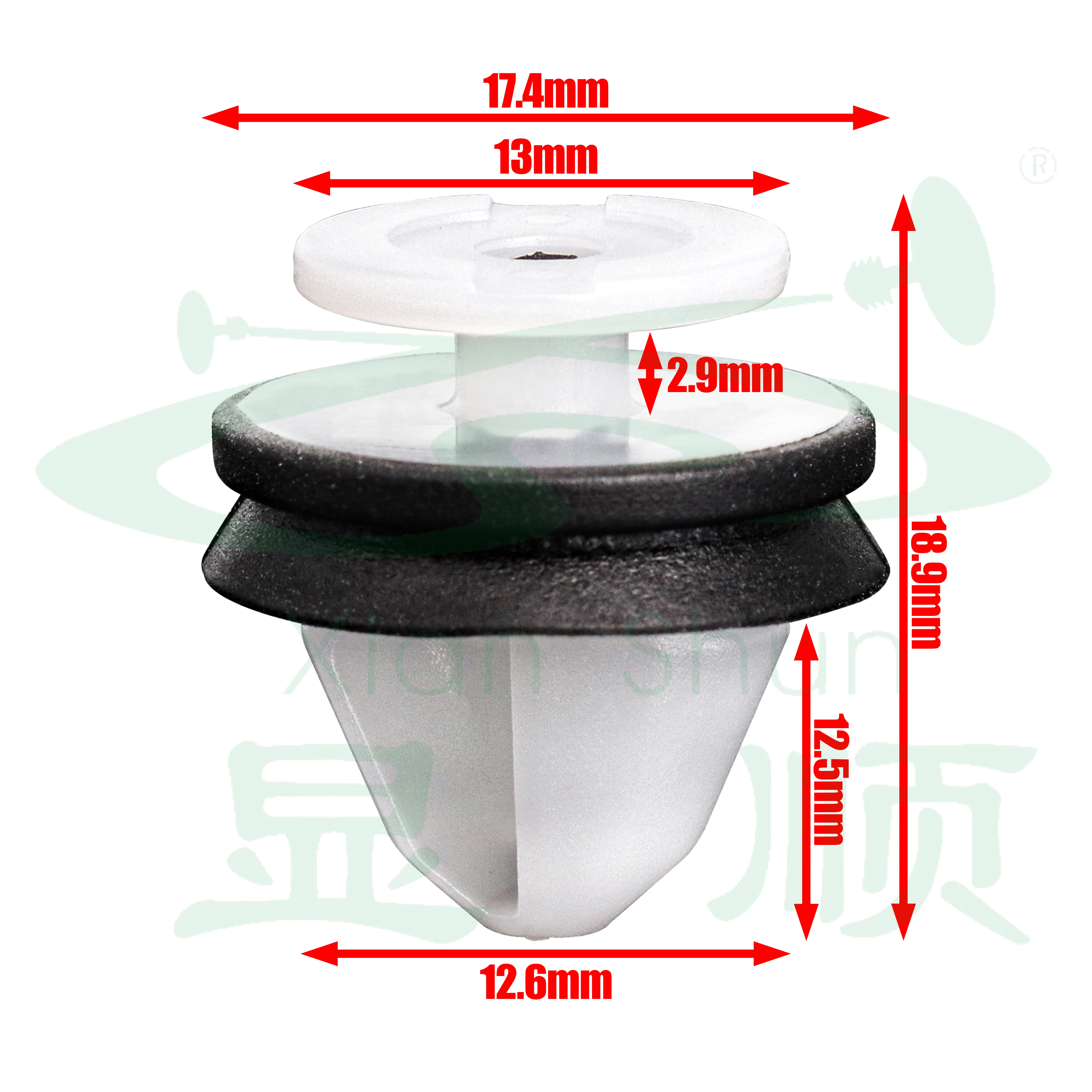 10/20/50Pcs White POM Floor Interior Replacement Parts Car Clips 6991Y8 9654280780 7703077469 9341PF LR006101 1622750380