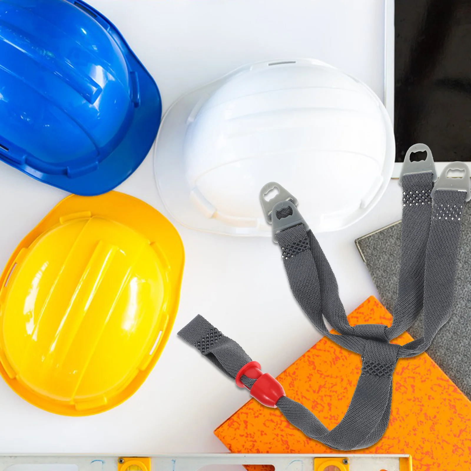 حزام الذقن الآمن القابل للتعديل على شكل حرف Y، تصميم سريع التركيب، مشبك آمن مناسب للبناء، حزام الذقن الصلب #2