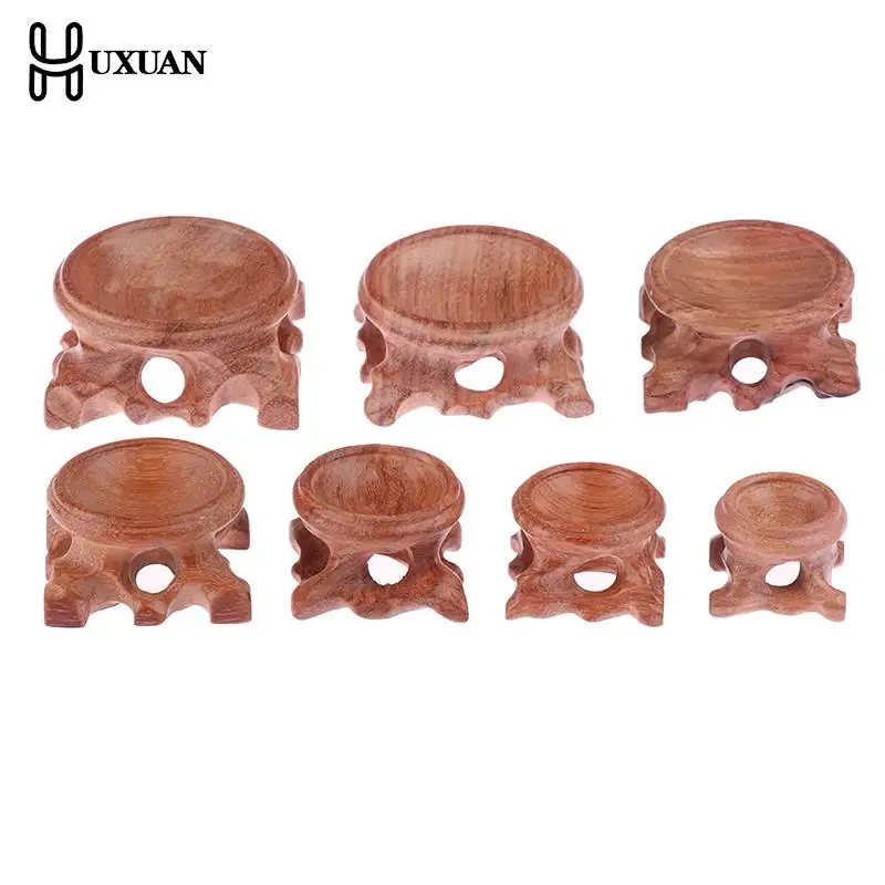 Durable Acid Branch Wood Display Stand Base For Crystal Ball Sphere Globe Stone Crystal Ball Holder Home Decor