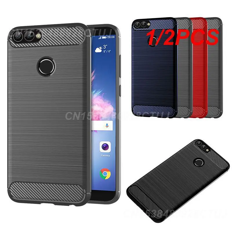 1/2PCS Y7s Easy Installation Slim Design Bumper Back Cover Coque Fundas Carbon Fiber Top-rated Shockproof Case