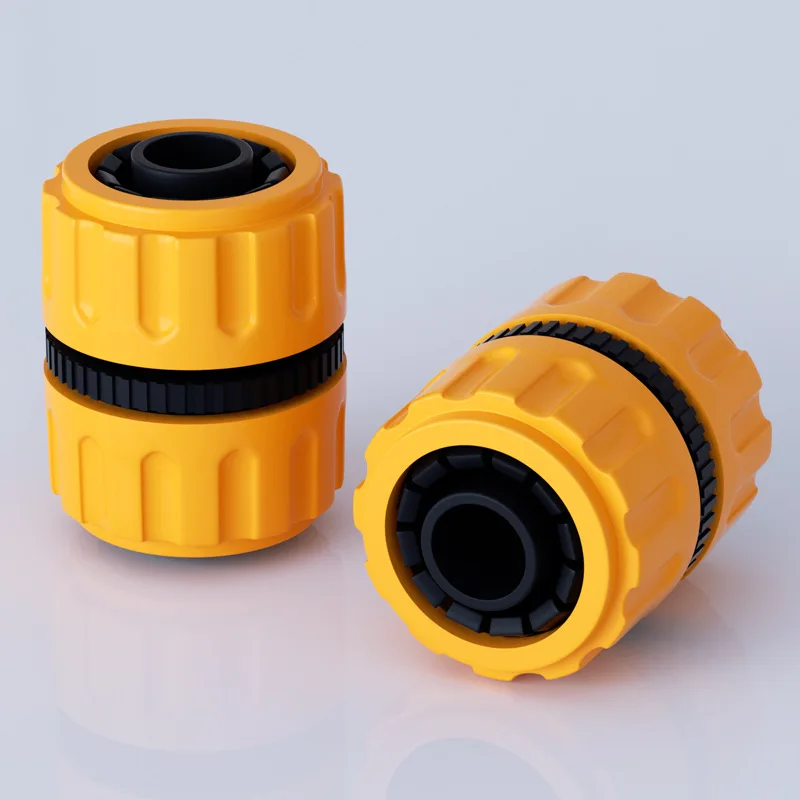 Plastic Repair Head Car Wash Hose Pipe Dual Direction Water Gun Yellow Gyro Household Water Tube Soft Pipe for Car Wash