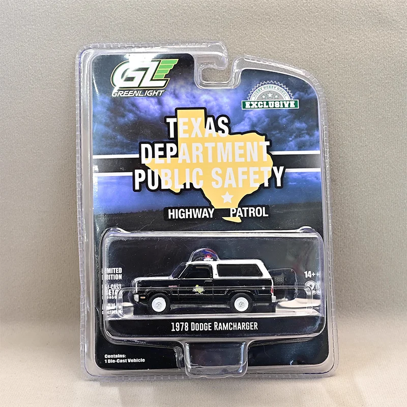 1:64 Greenlight 2023 Ford Mustang Gt دودج رام عالي السرعة باترول نوع 2 الهالوين محاكاة سبيكة نماذج سيارات مصبوبة ألعاب أطفال