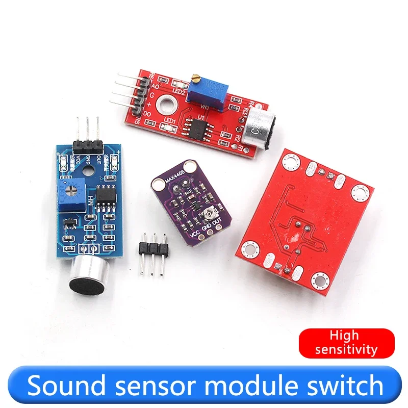 Sound sensor module Voice activated switch Sound detection Whistle switch Microphone amplifier Sound sensor module image 3