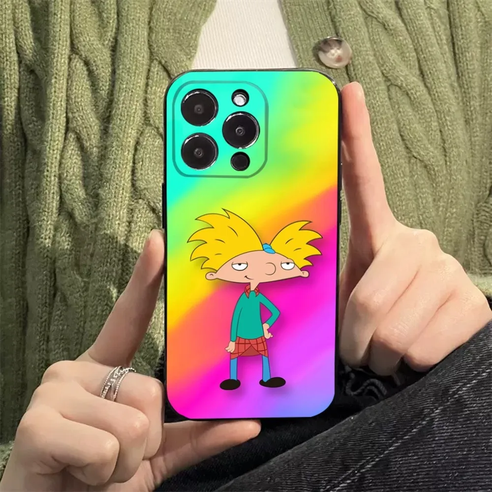 حافظة هاتف كرتونية باللون الأسود غير اللامع ، غطاء سيليكون ناعم ، F-Fondos ، مناسبة للآيفون ، من من من من من من من من من من X X X X X X X X X X X X X X SE Mini