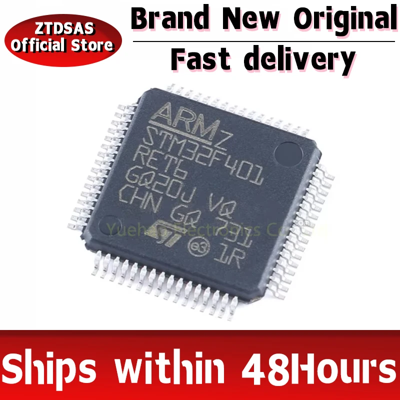 (1-10Picecs) 100% New Original STM32F401RET6 LQFP-64 ARM Cortex-M4 32-bit microcontroller-MCU