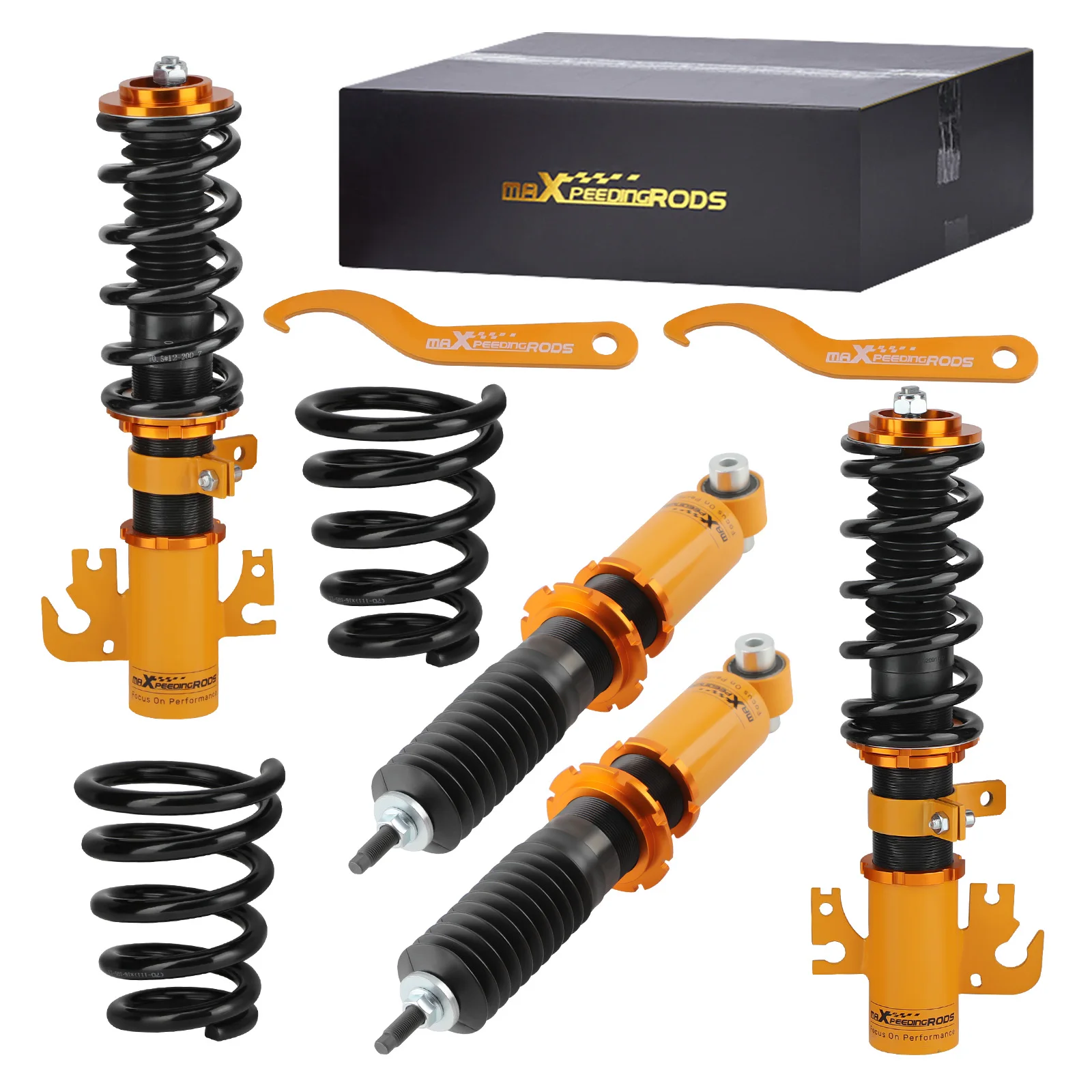 Coilovers for Holden Commodore VE 2006-2013, Height Adjustable Coilovers Suspension Kit, Spring Shock Absorber Struts