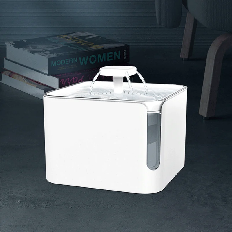 

Electric ABS Plastic Food Grade Pet Water Fountain Multiple Filltering Drinking Automatic Cat Dog Water Dispenser