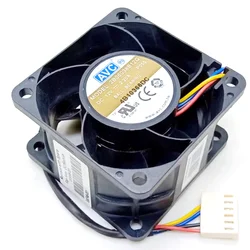 60mm Pwm Fan AVC 6038 12V Double Ball High Speed Fan 2B06038B12G 6cm 60X60X38mm Computer Server Power Fan