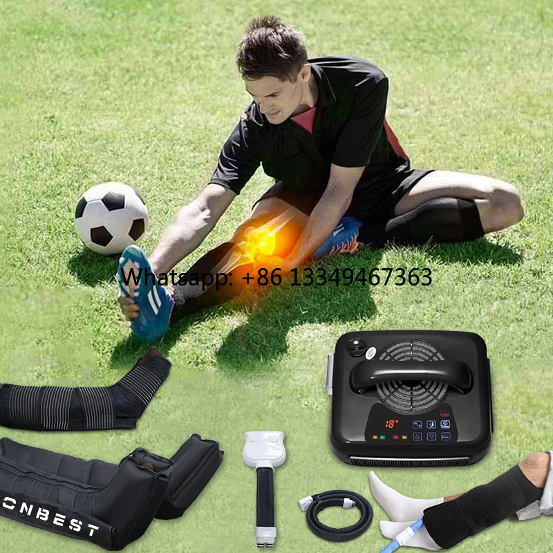 

Колено Cryo Recovery Лед Холодная горячая компрессионная терапия Физиотерапевтическая система