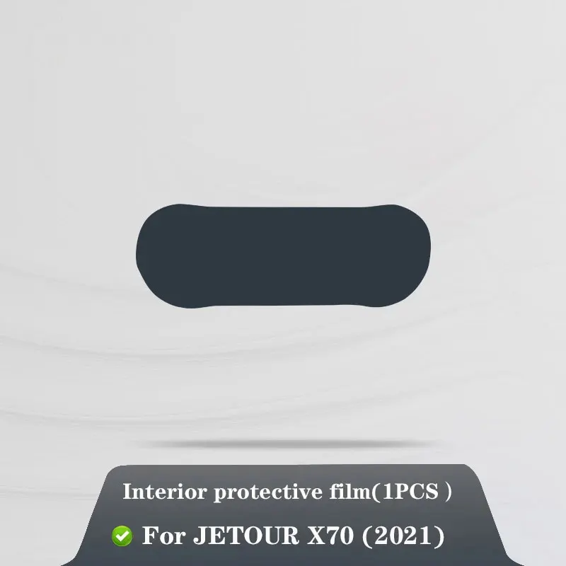 For Jetour X70 2020-2022 Car Nterior Instrument Panel Membrane LCD Screen TPU Protective Film Anti-scratch Speedometer Accessore