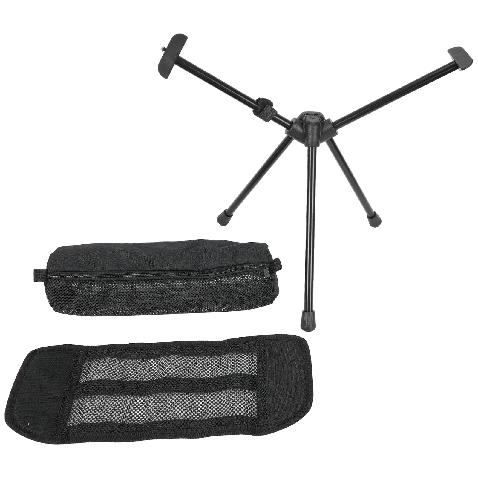 Footrest Attachment Chair Footrest Fishing Outdoor Oxford Cloth Stool Aluminum Alloy Camping Foldable Chair New