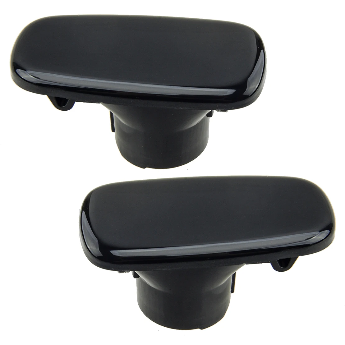 

1 пара 12 В передних черных линз, динамические светодиодные боковые указатели поворота на крыле, мигающие огни, подходят для Toyota RAV4 Lexus Scion 8173053011