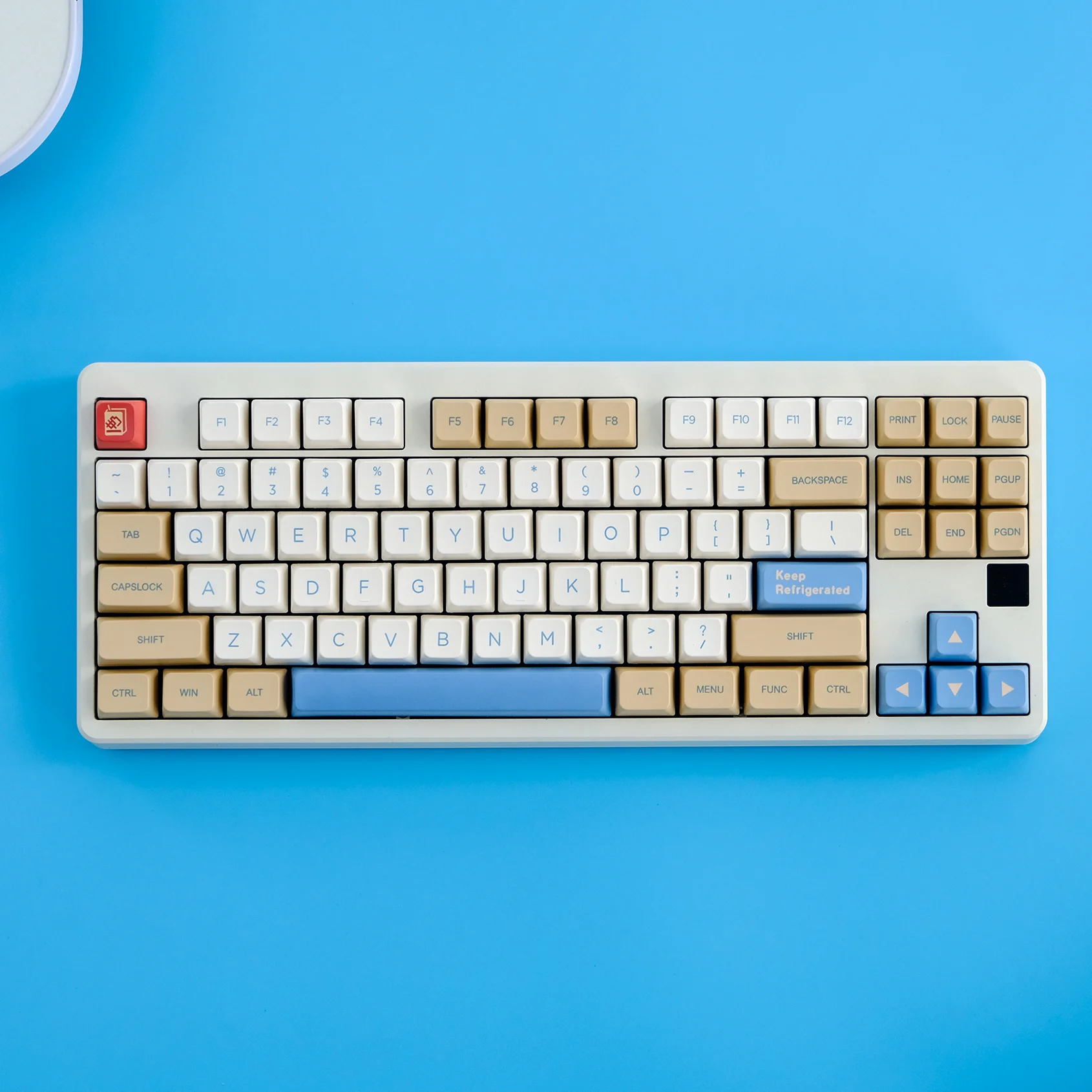 1 Set Plastic GMK Heavy Industry Soyamilk Keycaps PBT Dye Subbed Key Caps WDA MDA Profile Keycap For 64 68 980
