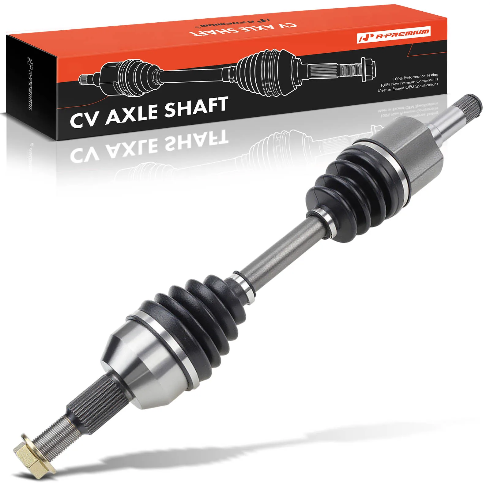 A-Premium Front CV Axle Assembly for Chevrolet Equinox 2005-2006 Saturn Vue 2002-2003 Pontiac Torrent 2006