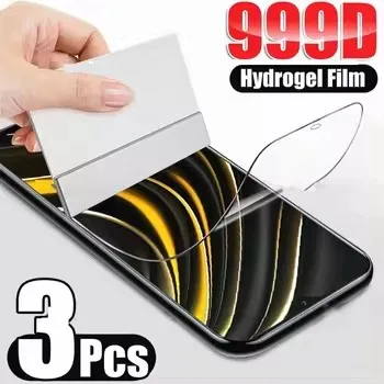 3Pcs Hydrogel Film For Oukitel WP38 C51 C38 C37 WP35 WP36 WP39 WP50 C50 WP52 C53 WP28E Screen Protector