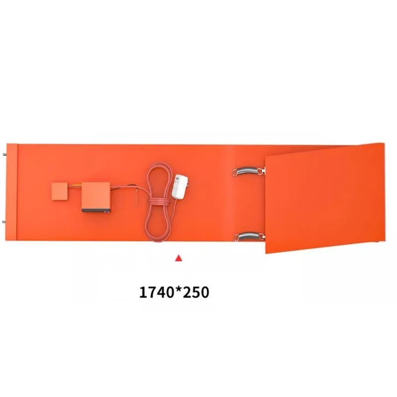 Digital Display 200L Oil Drum Silicone Heating Belt, Electric Heating Wrap Strip, Industrial Electric Tracing Belt 1740x250mm