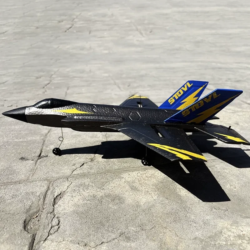 F35 Fighter Remote Control Aircraft 4-Channel Fixed Wing LED Stunt Tumbling Foam Model Toy Gift for Kids And Aviation Lovers
