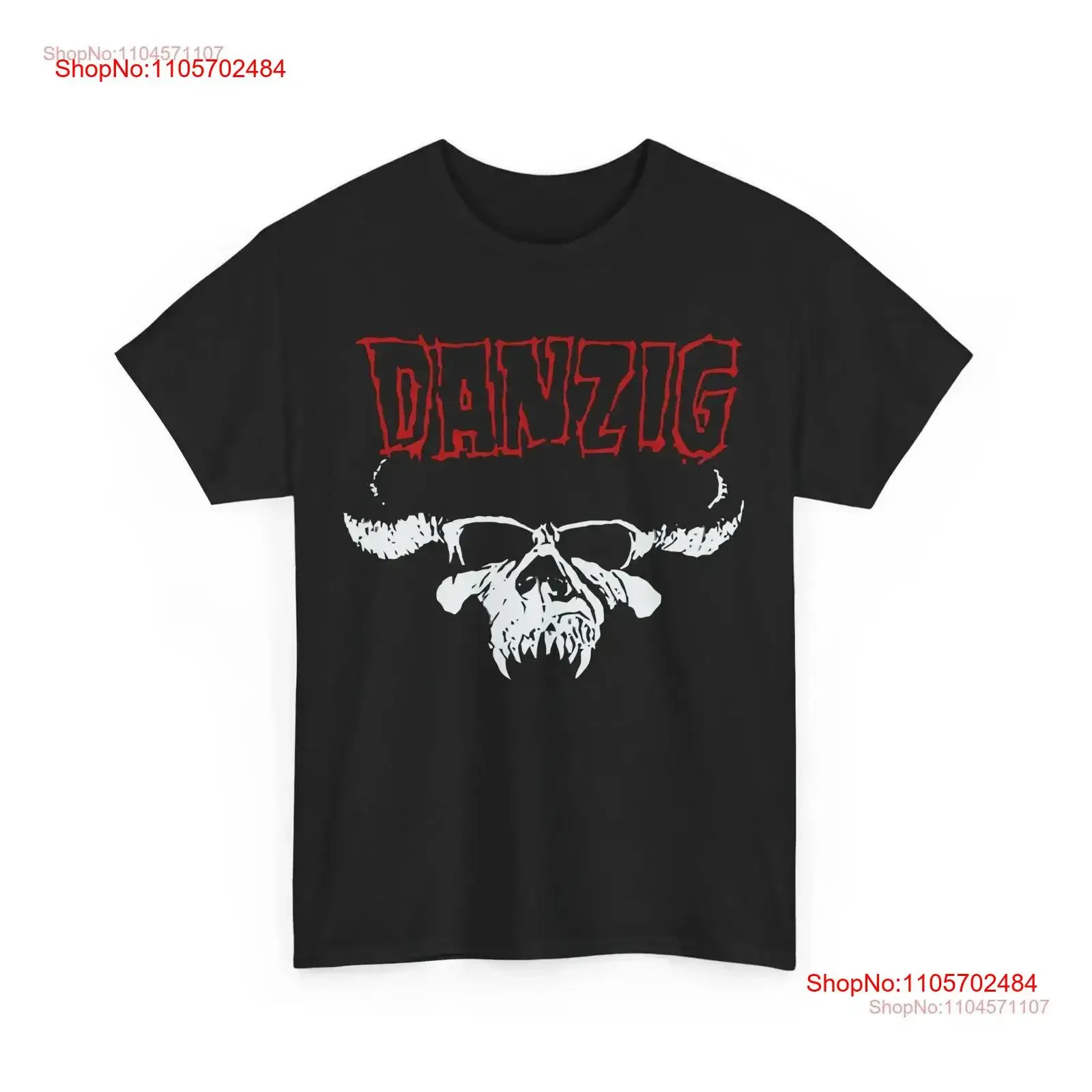 Danzig Heavy Metal Band T Shirt Music Lover Merchandise Rock Concert Apparel vintage Washed Unisex Breathable Comfortable
