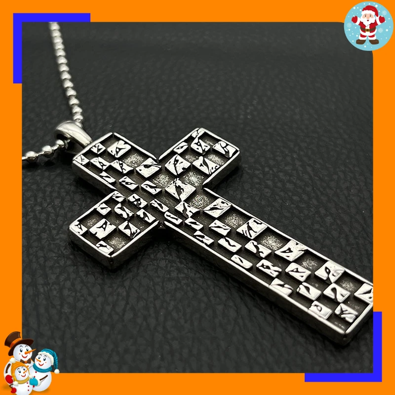 High-end Retro Thousand-eyed Devil Necklace Medium Hip-hop Personality Pendant Classic Trendy Brand Domineering Niche