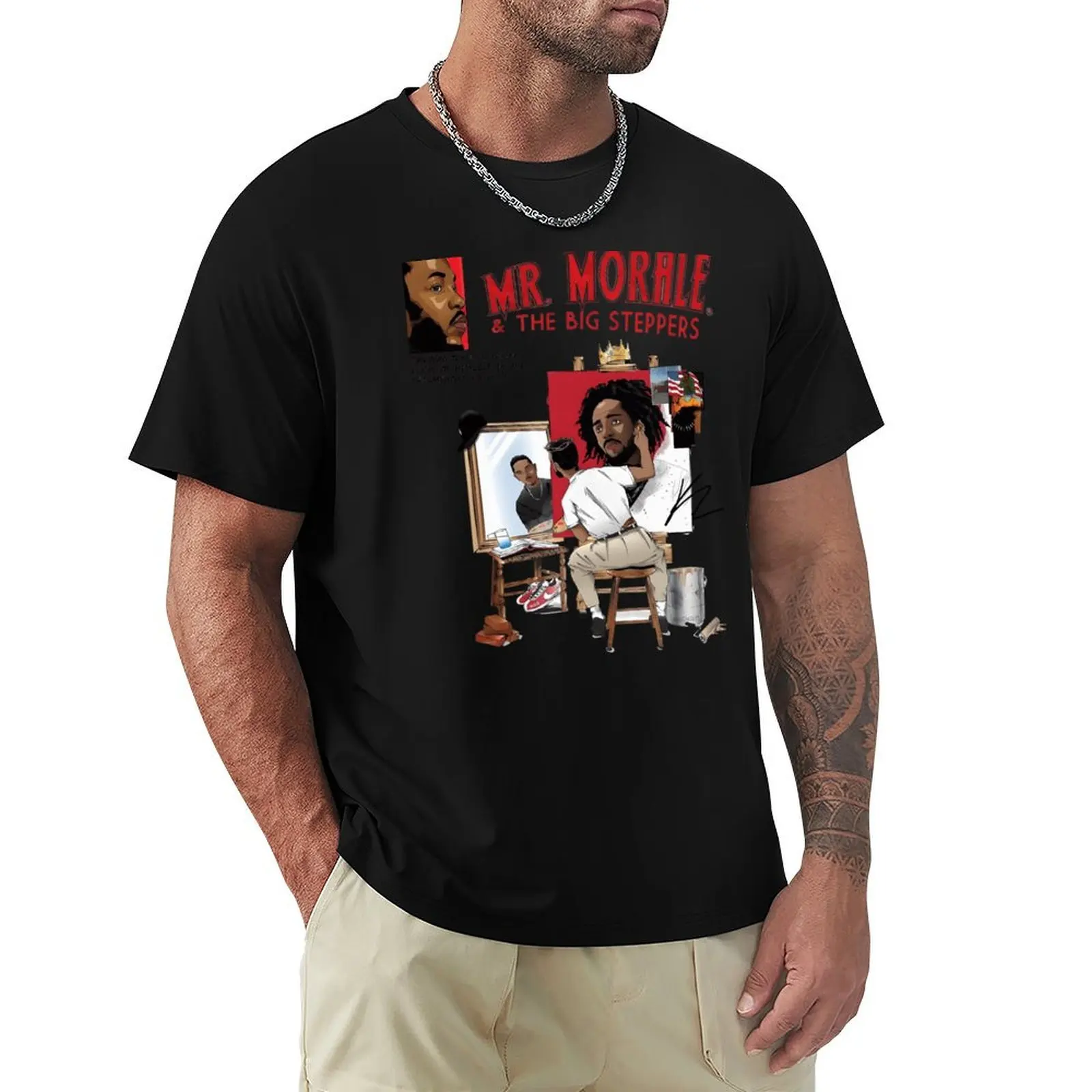 Mr. Morale & The Big Steppers classic T-Shirt Sweat Absorbing Sports Tee Shirt