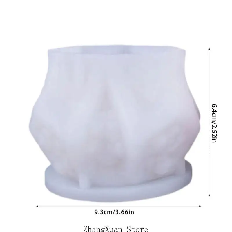 geprägte fünfeckige Silikonform, lebensmittelechtes Silikon für Harzguss, 3 x – Detail 6