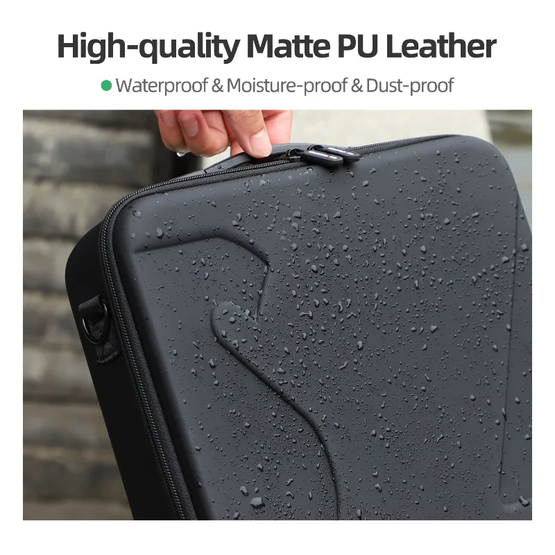 Sunnylife المحمولة حقيبة كتفية للسفر للصدمات مقاوم للماء حقيبة حمل ل DJI الوجه الطائرة بدون طيار RC 2/RC-N3 تحكم عن بعد #3