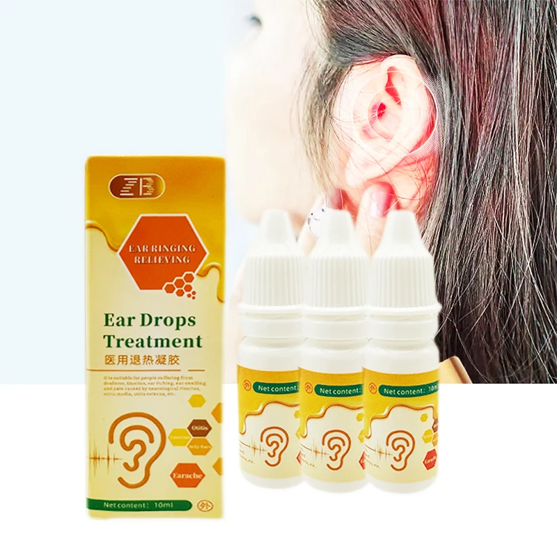 1Pcs 10ml Ear Drops Fungal Infection Otitis Externa Salicylic Acid Alcohol Earwax Cerumen Removal Ear Wax Cleaner Water