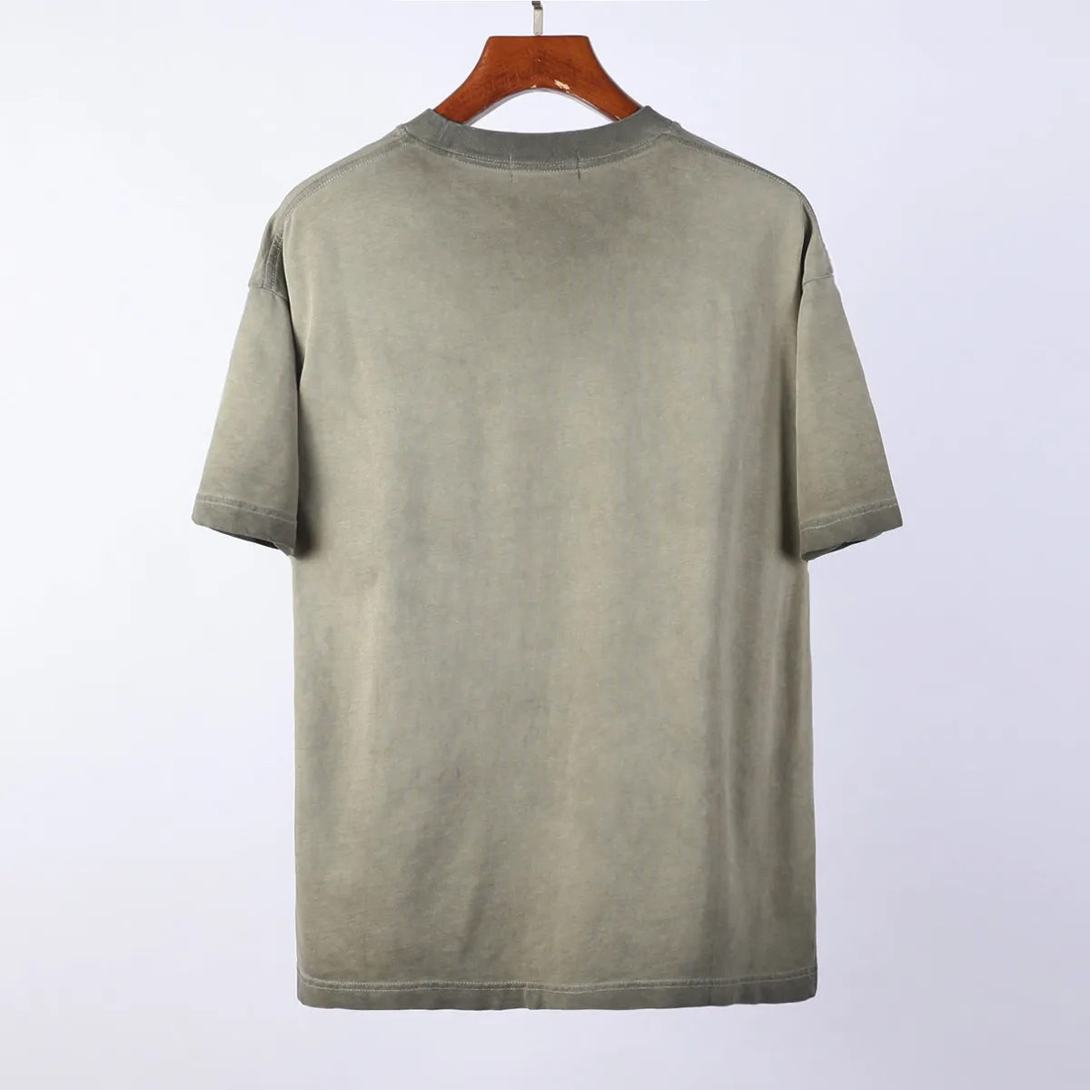 Unisex Loose Fit Short Sleeve T-Shirt 25SS 5278 Youthful Style round Neck Non-fading Fabric Other Sleeve Type Summer Collection