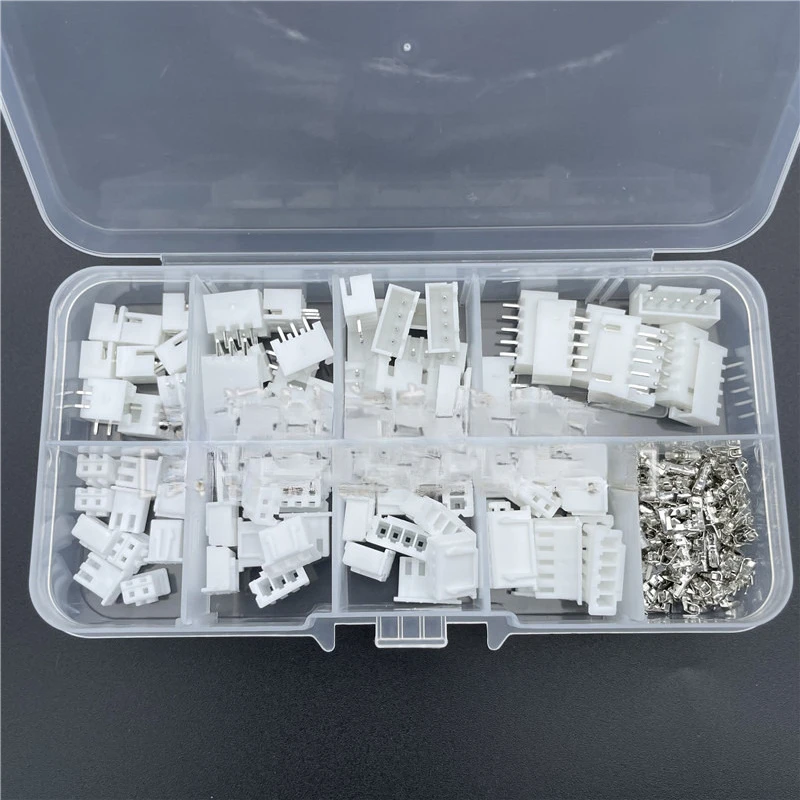 230pcs Xh2.54 2p/3p/4p/5p 2.54mm Pitch Terminal Kit Housing Pin Socket Jst Connector Jc3