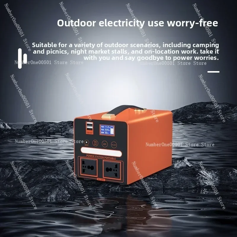 Outdoor portable power station 220V for night market street food camping car home energy storage