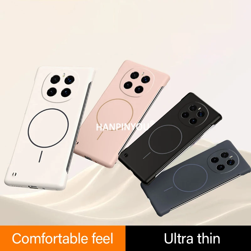 حافظة صلبة فاخرة رفيعة للغاية بدون إطار لهاتف Honor Magic 7 6 Pro Magic7 Lite غطاء مقاوم للصدمات مغناطيسي غير لامع صديق للبشرة #2